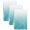 Turquoise, variant on Sage Green Geometric Kitchen Towels Set of 1, Modern White Stripe Distortion Art Absorbent Dish Towels for Kitchen, Microfiber Hand Towel, Quick Drying Tea Towel for Cleaning Decorative Dishcloths