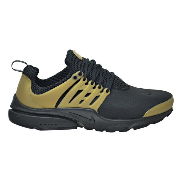 Escritura Remolque guardarropa Nike Air Presto Essential Men's Running Shoes Black/Mettalic Gold  848187-007 - Walmart.com