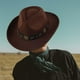 thumbnail image 4 of Sombrero de occidental, sombrero de vaquero versátil para regalo, disfraz de vacaciones para hombres Café Zulema Sombrero de vaquero, 4 of 8