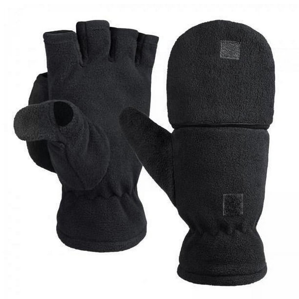 3 Guantes De Invierno Sin Dedos, Cálidos Guantes De Invierno Para Uso Diario Al Aire Libre M