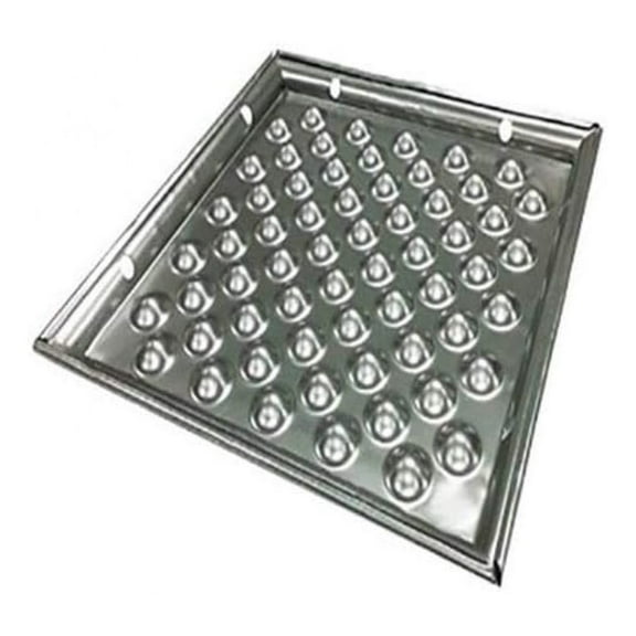 Charcoal Grill Pan - 15x15 Inch Replacement Pan for Walk-A-Bout, Swinger, Sizzler & Traveler Grills - Corp 1040.8.001 - Extended Cooking Time