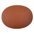 thumbnail image 1 of eloria Cognac Colour Oval Shape Leather Placemat and Dining Tablemat, Set of 6, 1 of 1