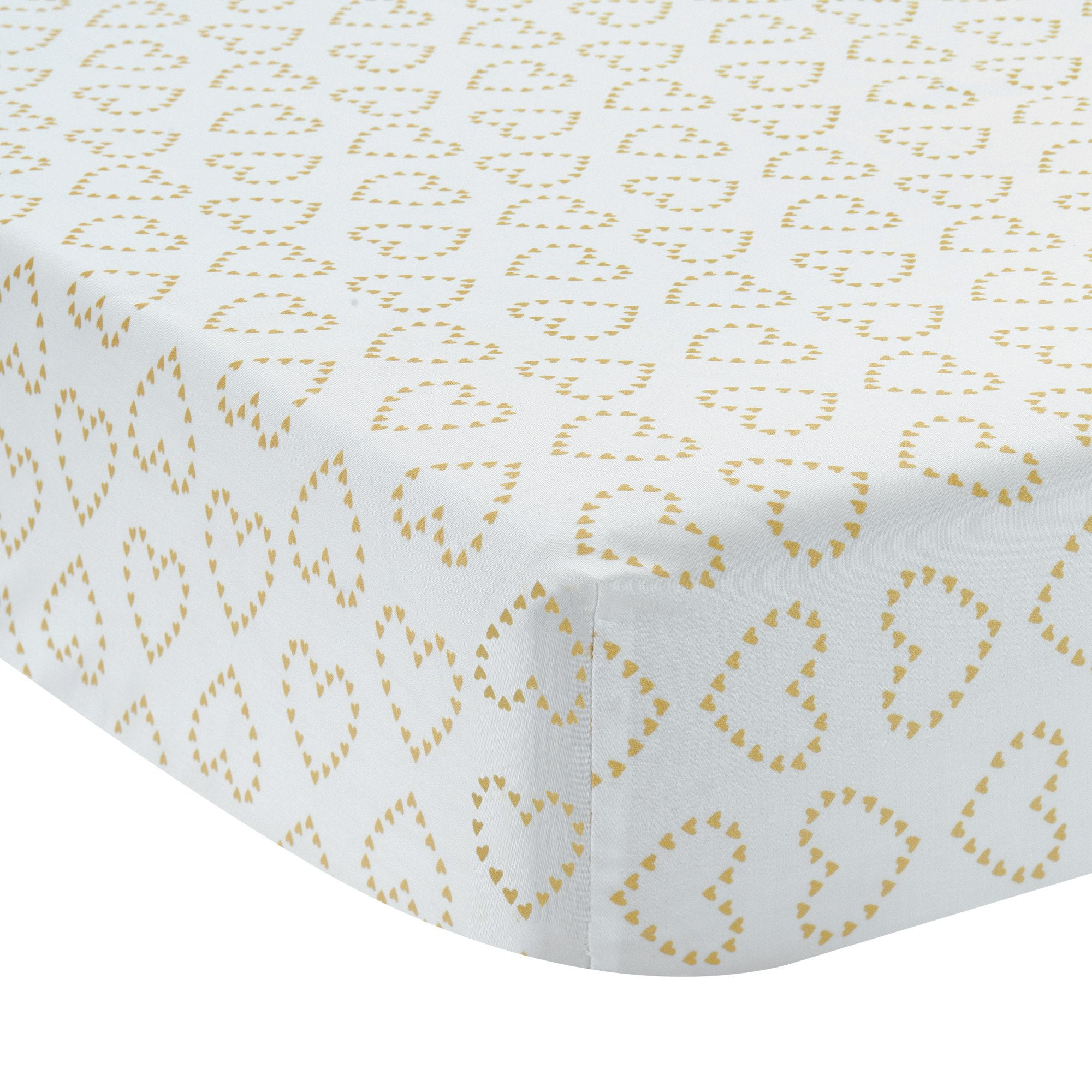 lambs and ivy confetti heart bedding