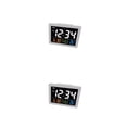 thumbnail image 1 of Reloj despertador LCD Inteprter colorido con alarmas y medidor de temperatura, 1 of 6