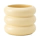 thumbnail image 1 of Soporte para brochas de maquillaje, soporte para plantas, maceta, decoración de mesa, cosmético minimalista beis 11x12cm, 1 of 9