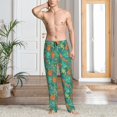 thumbnail image 2 of Pofeuu Fall Forest Squirrel Print Men's Pajama Pants, Soft Lounge Pajama Pants with big pockets for Men Plaid Pj Bottoms-X-Large, 2 of 6