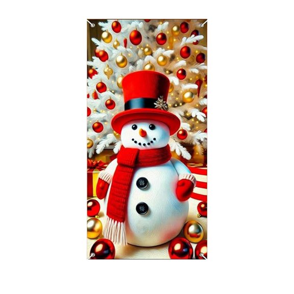 2026 Christmas Home Party Decoration 1PCS Christmas Door Cover Door Curtain Christmas Day Door And Wall Decoration Desktop Decoration Festival Party Decoration 35x71inches