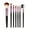 E, variant on Makeup Brush Set Synthetic Fiber Soft for Foundation Eyeshadow Application Durable Beauty Tool Kit