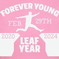 thumbnail image 3 of CafePress - Forever Young Feb 29Th Leap Year T Shirt - Women's Traditional Fit Dark T-Shirt, 3 of 4