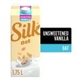 thumbnail image 1 of Silk Oat Milk Alternative, Vanilla Unsweetened, Dairy Free, 1 of 6