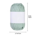 thumbnail image 3 of KQJQS 50g T-Shirt Yarn Spaghetti Yarn Elastic Fabric Crochet Cloth Yarn for Bag Basket Shoes, 3 of 5