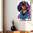 thumbnail image 4 of Dachshund Dog Wall Art Cute Animal Decor for Kid's Bedroom, Home Office Conversational Piece, Bathroom Decor, Gifts for Dog & Beach Lover, Baby Shower, Birthday, Hang Ready, 4 of 6