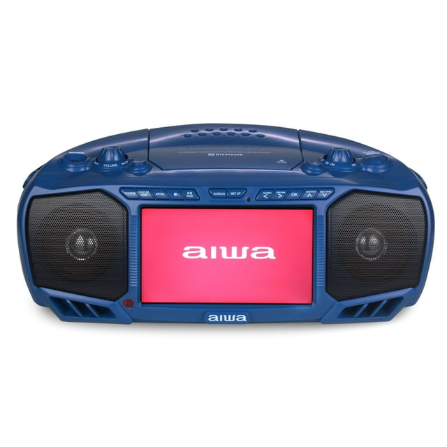 Altavoces portátiles Boombox Aiwa Crystal Clear Sound de 3 W x 2