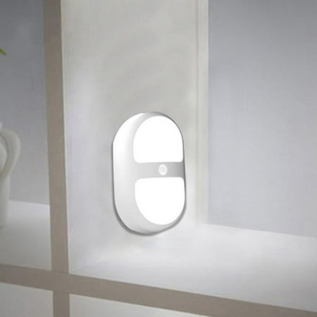 

1pc 10 LED Night Light Motion Sensing Battery Power Human Sensor Lamp New