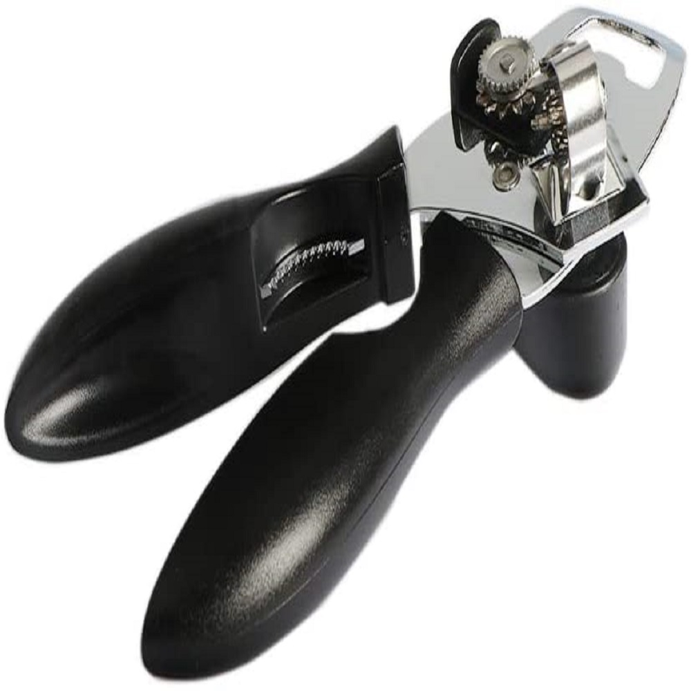 Manual Can Opener, Handheld Comfortable Grip, Oversized Easy Turn Knob