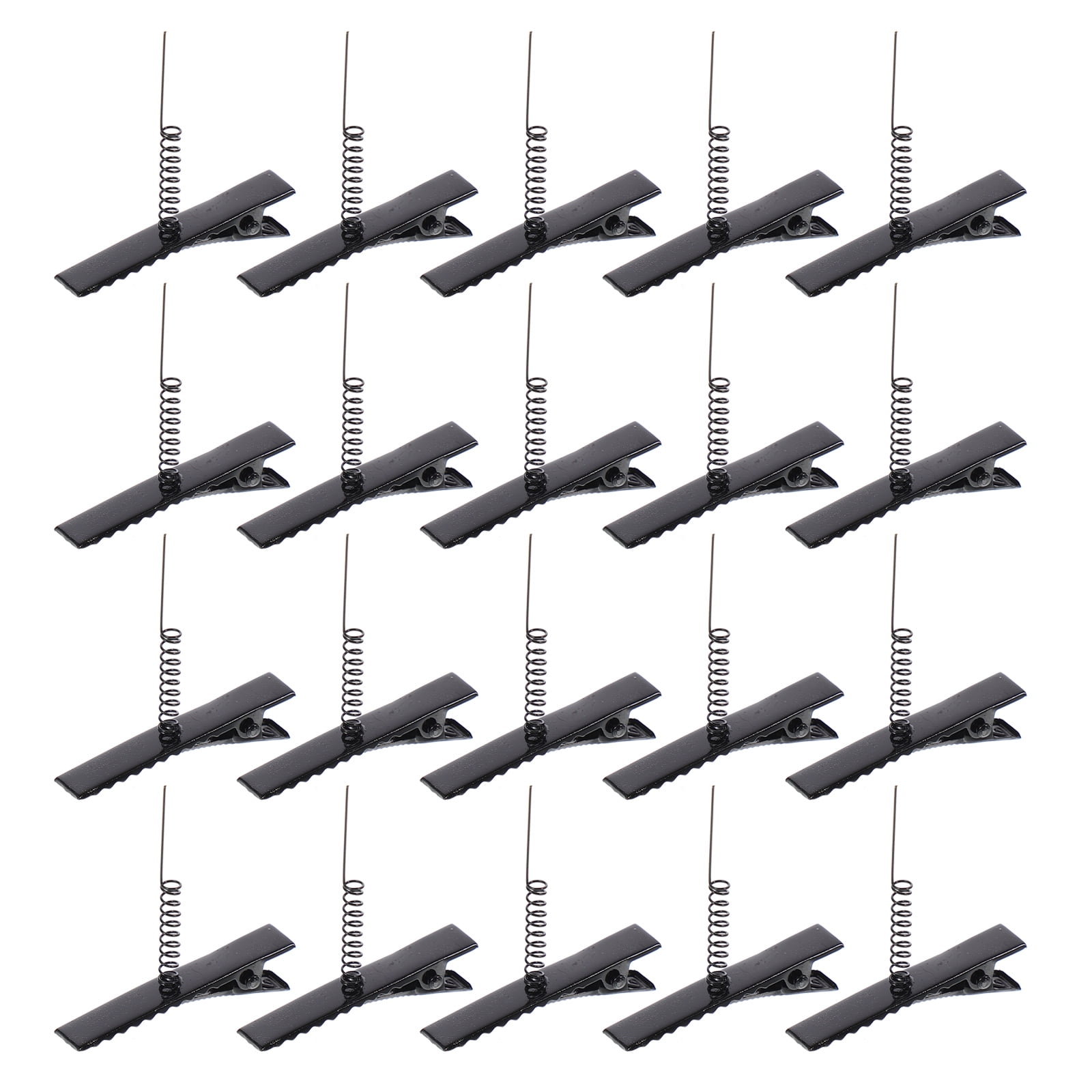Rosarivae 100pcs Spring Duckbill Clip Iron Hairpin DIY Hair Clip