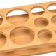 thumbnail image 5 of Soporte de Madera para Vaso de , Soporte de Almacenamiento para Vasos de Bebida para Fiesta en Casa , 12 hoyos, 5 of 6