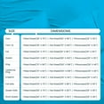 thumbnail image 3 of 400 Thread Count 4 Pcs Sheet Set Deep Pocket 18 Inch 100% Egyptian Cotton Color Turquoise Size Twin, 3 of 5
