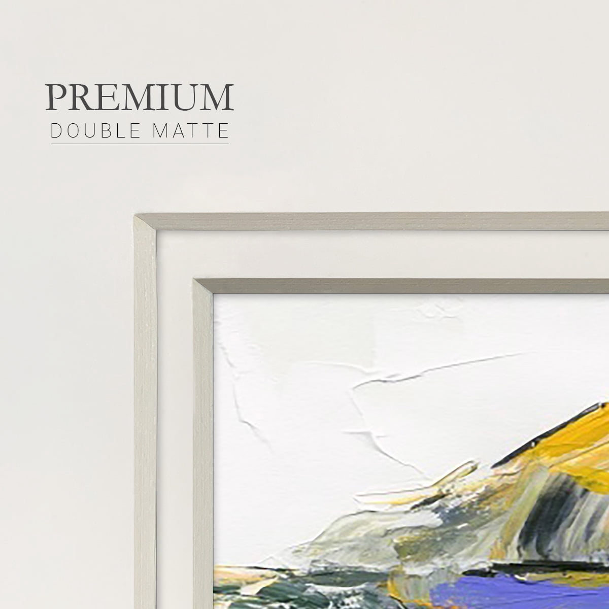 Silent Mountain VPremium Framed Print