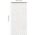 thumbnail image 2 of Wood Beaded Curtain for Doorway Room Divider 27 Lines Blinds Door Curtain Window Decor Wall Hanging Curtains Colorful Door Decor Curtains 35.43 * 68.9in, 2 of 15