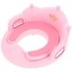 thumbnail image 1 of Asiento de entrenamiento para ir al baño para niños y niñas, con cojín suave desmontable, asa y respaldo resistentes, color rosa, 1 of 8