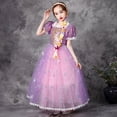 thumbnail image 1 of Vestido de princesa Rapunzel Vestido de Navidad Vestido de niña Vestido infantil, 1 of 6
