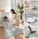 thumbnail image 4 of Alfombra Runner Zesthome, larga, lavable para pasillo, 60 x 300 cm, color gris, 4 of 9