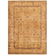 Pasargad Home Baku Collection Hand-Knotted Lamb's Wool Area Rug 8' 1" X 11' 3"