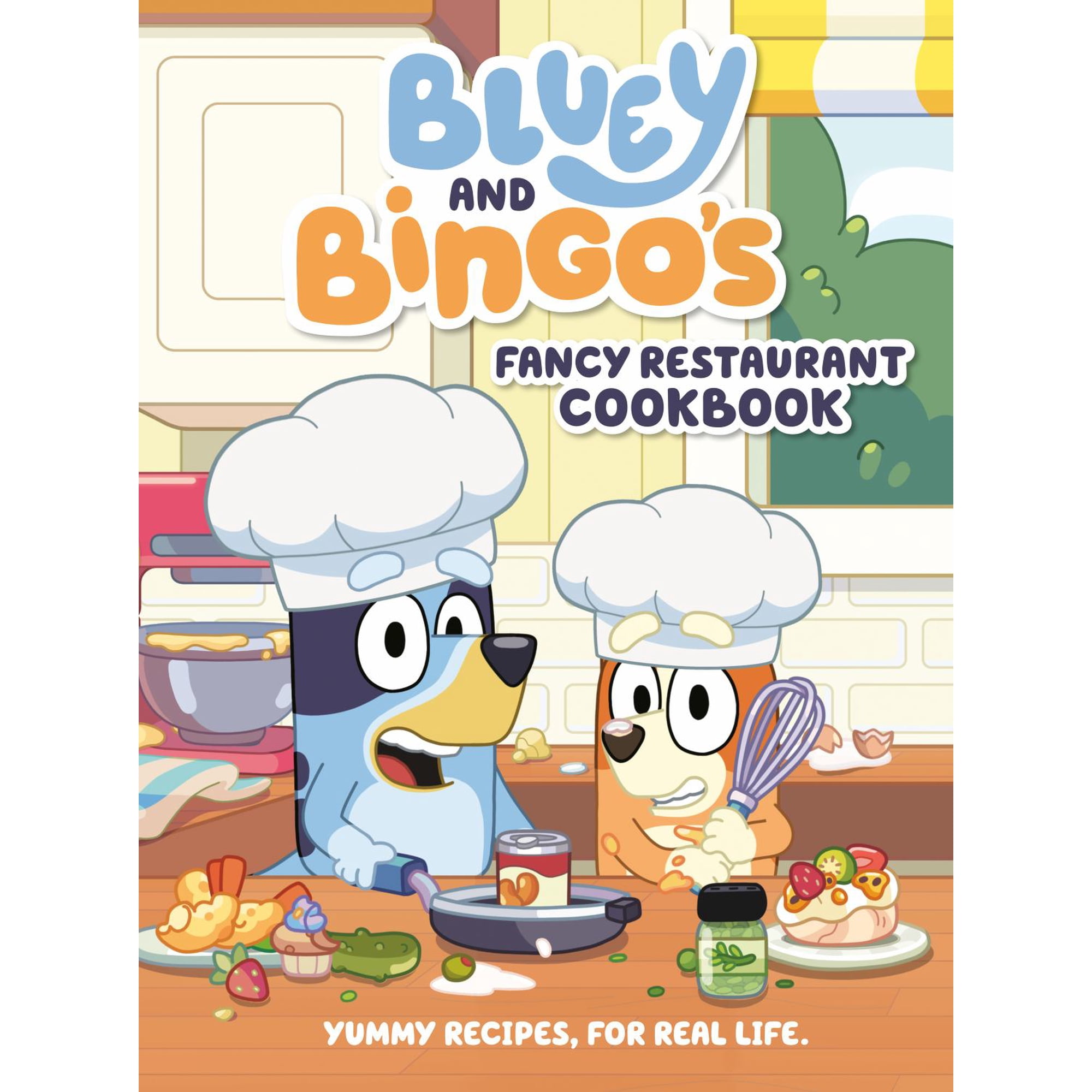 Bluey and Bingo's Fancy Restaurant Cookbook: Yummy Recipes, for Real Life (Hardcover)