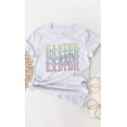 thumbnail image 2 of Pastel Happy Easter Echo Graphic Tee T-Shirt, 2 of 5