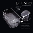 thumbnail image 3 of BINO | Stackable Plastic Storage Bins, X-Large - 2 Pack | THE STACKER COLLECTION | Multi-Use Organizer Bins | BPA-Free | Pantry Organization | Home Organization | Fridge Organizer | Freezer Organizer, 3 of 5