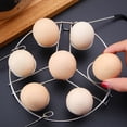 thumbnail image 6 of 14 Holes Egg Steamer Rack Multipurpose Pressure Cooker Egg Vegetable Steaming Double-layer Stand, 6 of 8