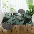 thumbnail image 3 of Yayeee Tablecloths 54" x 54" Rectangle Wrinkle Resistant Party Table Cover, Mystic Crows Pattern, 3 of 8