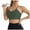 Green, variant on Wdgfv Women's Sports Bra-Scoop Neck Spaghetti Strap Molded Cup Double Sports Bra Low Support Yoga Workout Bra L