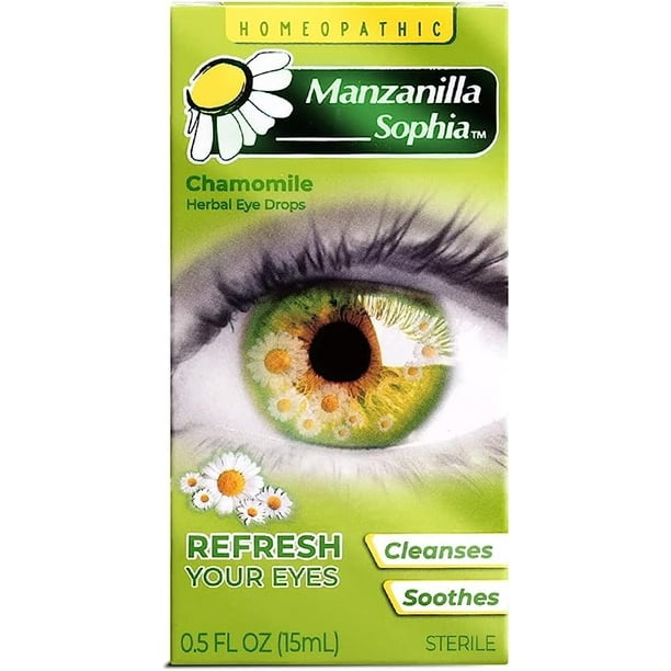 Manzanilla Sophia Chamomile Herbal Eye Drops 15ml