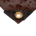 thumbnail image 5 of 6 pies. X 20 pies. Súper resistente, 8 onzas. Lonas marrones - 16 mil de espesor, 5 of 5