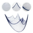 thumbnail image 4 of Eease Mediterranean Style Wall Hanging Decorative Fish Net Nautical Fish Net Ocean Themed Wall Decor, 4 of 10