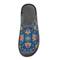 thumbnail image 3 of IAUYY Memory Foam House Slippers Suitable for Both Men and Women. Comfortable, Anti-Slip Plush Flat-Bottomed Slippers The Best Holiday Gift Uzbek Carpets, 3 of 9