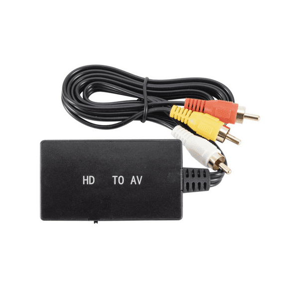1080P HD to RCA Converter Computer Projection to Tv Adapter for HD Signal Products Connecting RCA Signal Products