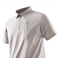 thumbnail image 3 of Luvrsol Big & Tall Mens Tshirt Solid Basic Turndown Collar Short Sleeve Light Cotton Simple Work Shirts M-5XL, 3 of 6