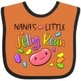 thumbnail image 3 of Inktastic Nana's Little Jellybean Cute Easter Candy Boys or Girls Baby Bib, 3 of 4