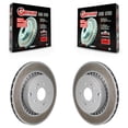 thumbnail image 1 of Genius Rear Coated Disc Brake Rotors Pair for Car Genesis G70 Kia Stinger KG-102012, 1 of 9
