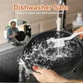 thumbnail image 3 of Ergonomic Anti-Slip Handle Visible Meat Shredder Machine Chicken Shredder With Transparent Lid Black, 3 of 4
