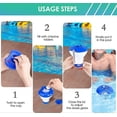 thumbnail image 2 of Floating Chlorine Dispenser, Automatic Chlorine Doser, Floating Spa Doser, (with Thermometer), 2 of 5