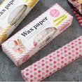thumbnail image 4 of 50Pcs/Lot Burger Bread Wrappers Oilpaper Grease Paper Baking Tools Food Grade Wax Paper Food(E), 4 of 7