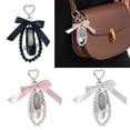 thumbnail image 3 of Delicate Phone Strap Beaded Keychain With Ballet Ribbon Charm For Keys Bags And Personal Styling, 3 of 14