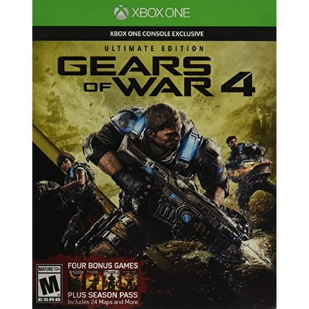 Gears Of War 4: Ultimate Edition (Includes Steelbook With Physical Disc + Season Pass + Early Access) - Xbox One