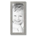 thumbnail image 2 of ArtToFrames 9x22" Classic Silver Picture Frame, Silver Wood Poster Frame, with Regular Acrylic and Foam Backing 3/16 inch (FBPL-4926), 2 of 7
