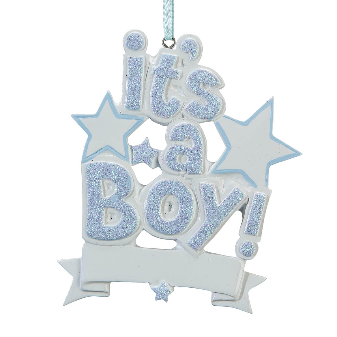 it a boy christmas ornament