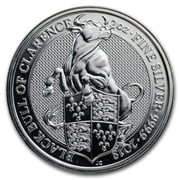 2 oz Silver Queens Beasts BU (Random, Off Quality)